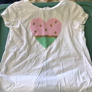 💥5 for $25💥 Reversible sequin Gap shirt